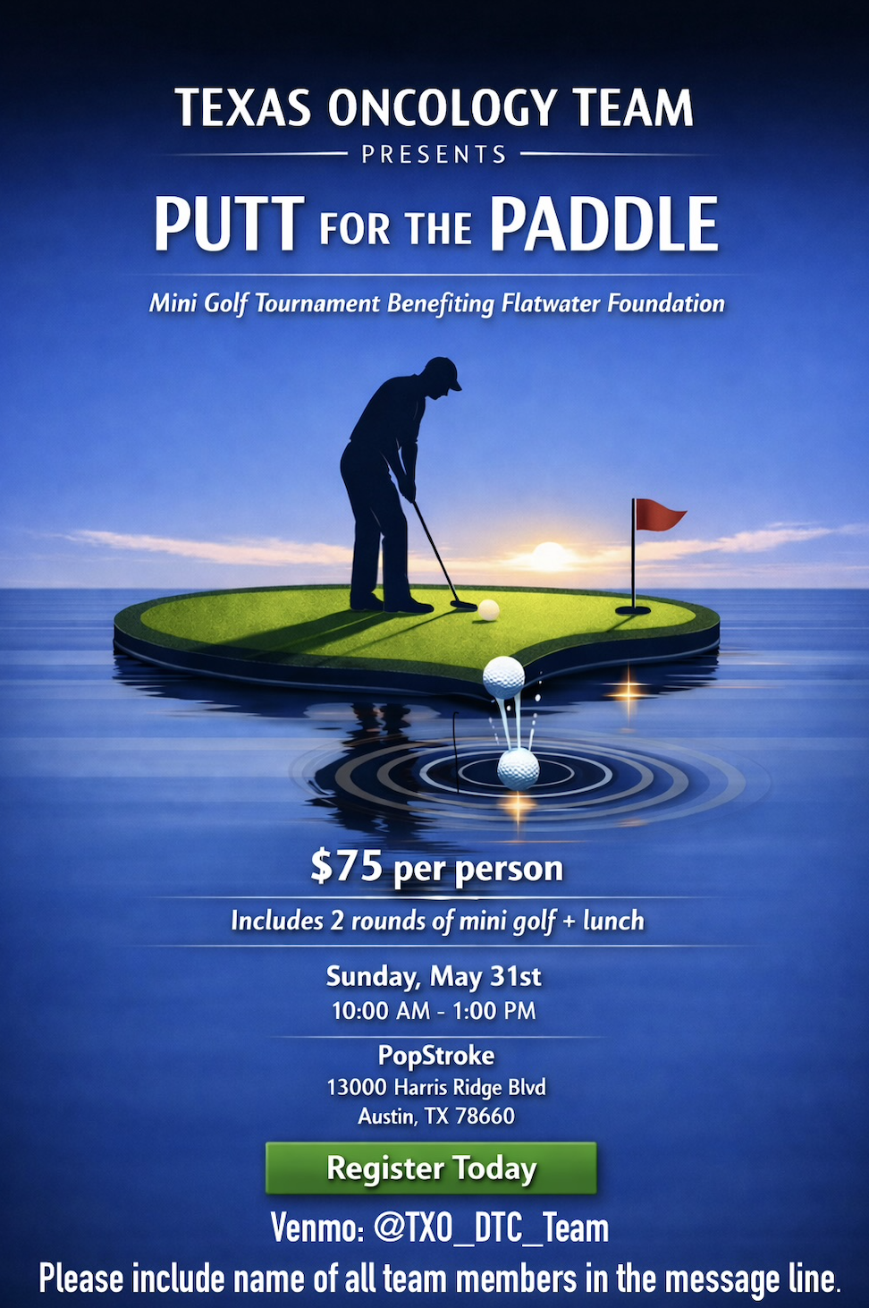 Putt for the Paddle
