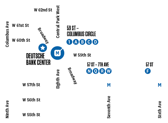 To reach Jazz at Lincoln Center’s Frederick P. Rose Hall, go to the Deutsche Bank Center and enter on 58th St., 60th St., or at Columbus Circle. Take the jazz elevators near the 60th St. entrance to the fifth floor, where you will find Rose Theater,…