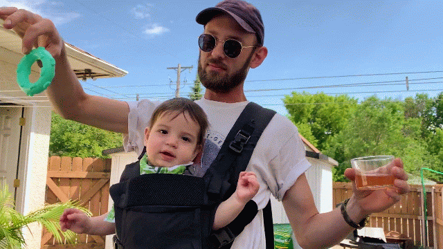 One of five rings, called “Beans” + Uncle Flot (and Orange Wine)