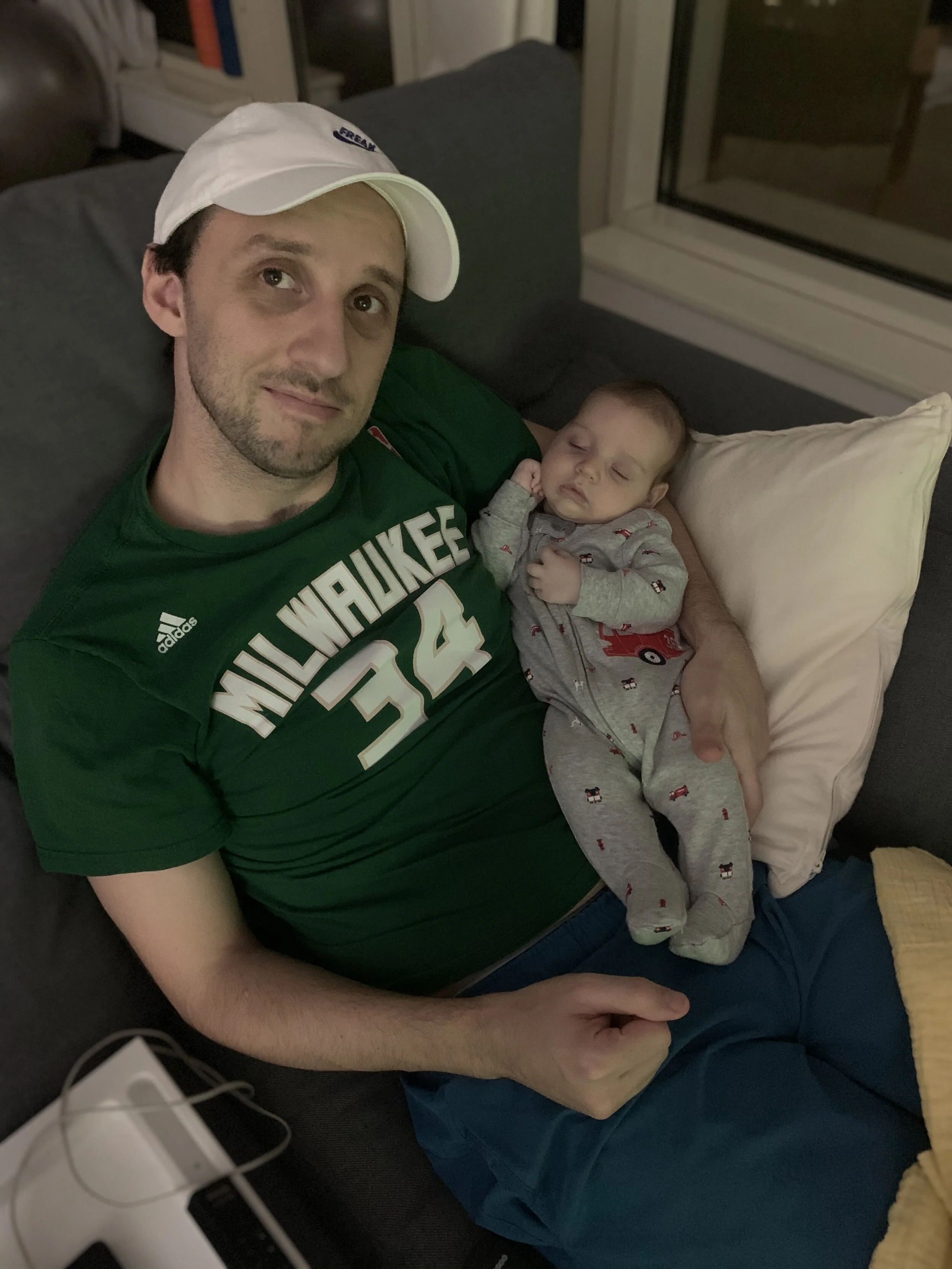 Sometimes you slept like this