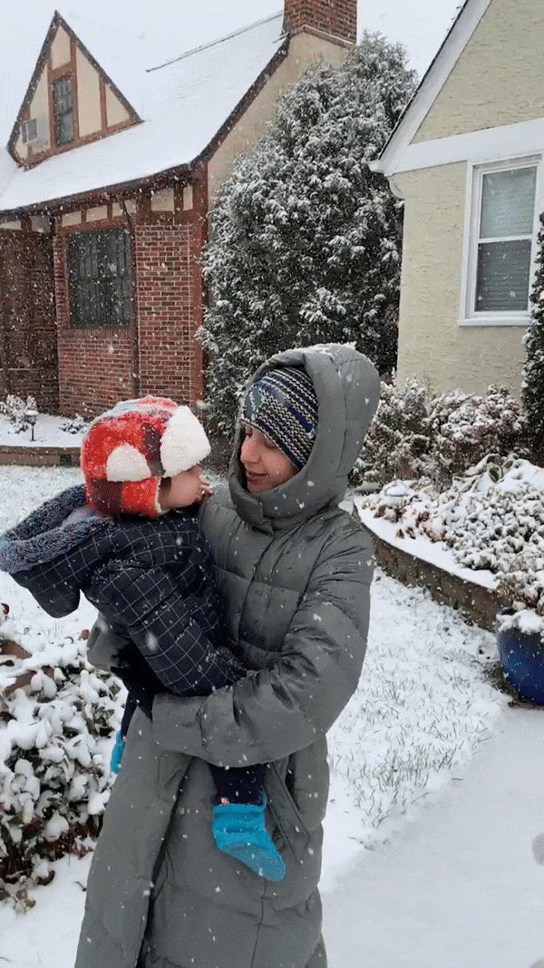 Snowfall means good hats