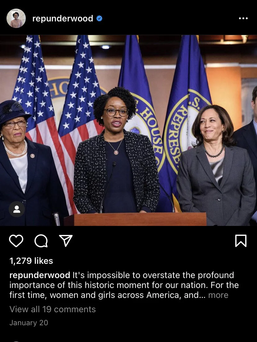 @repunderwood on Instagram