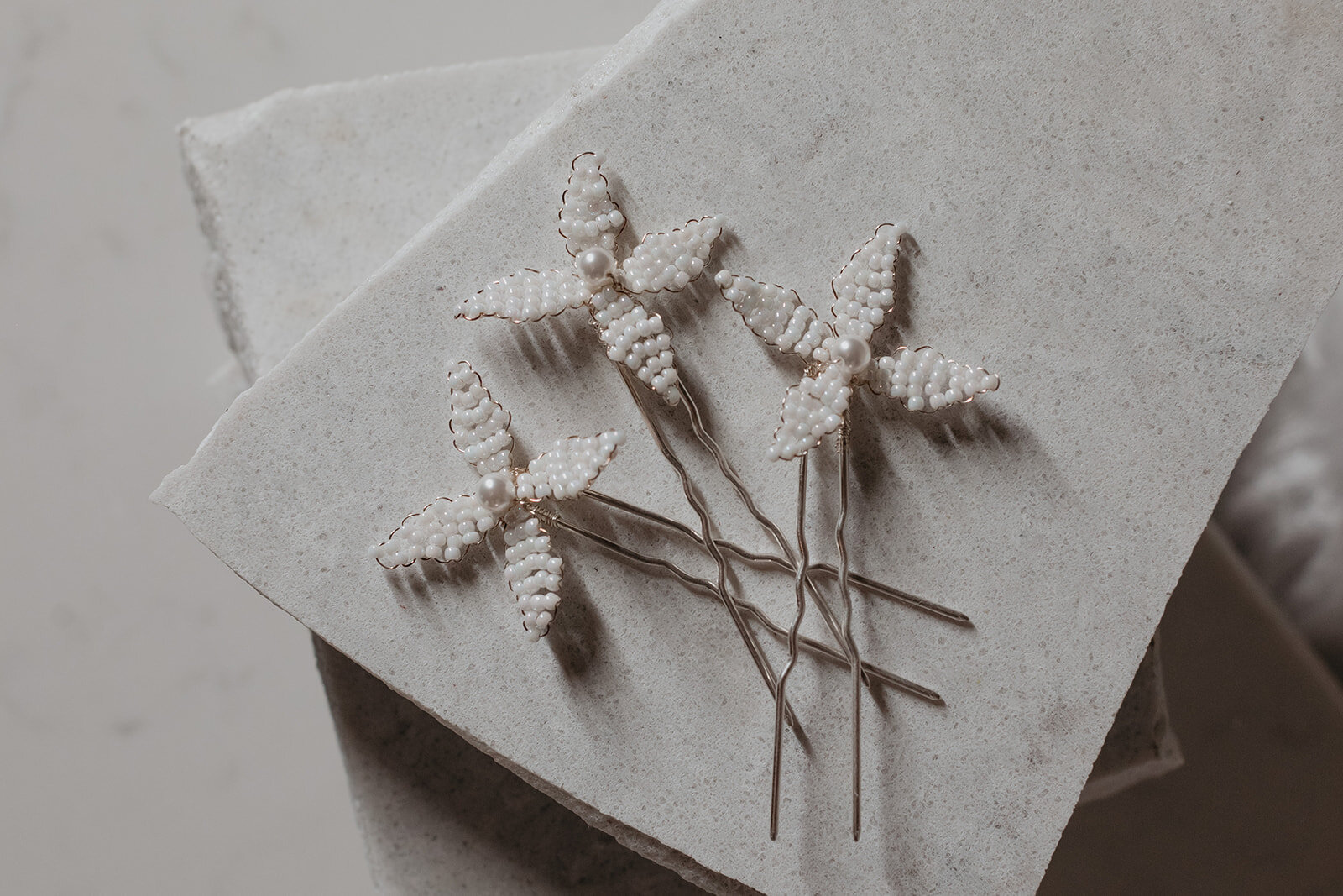 Dainty Bridal Hairpins