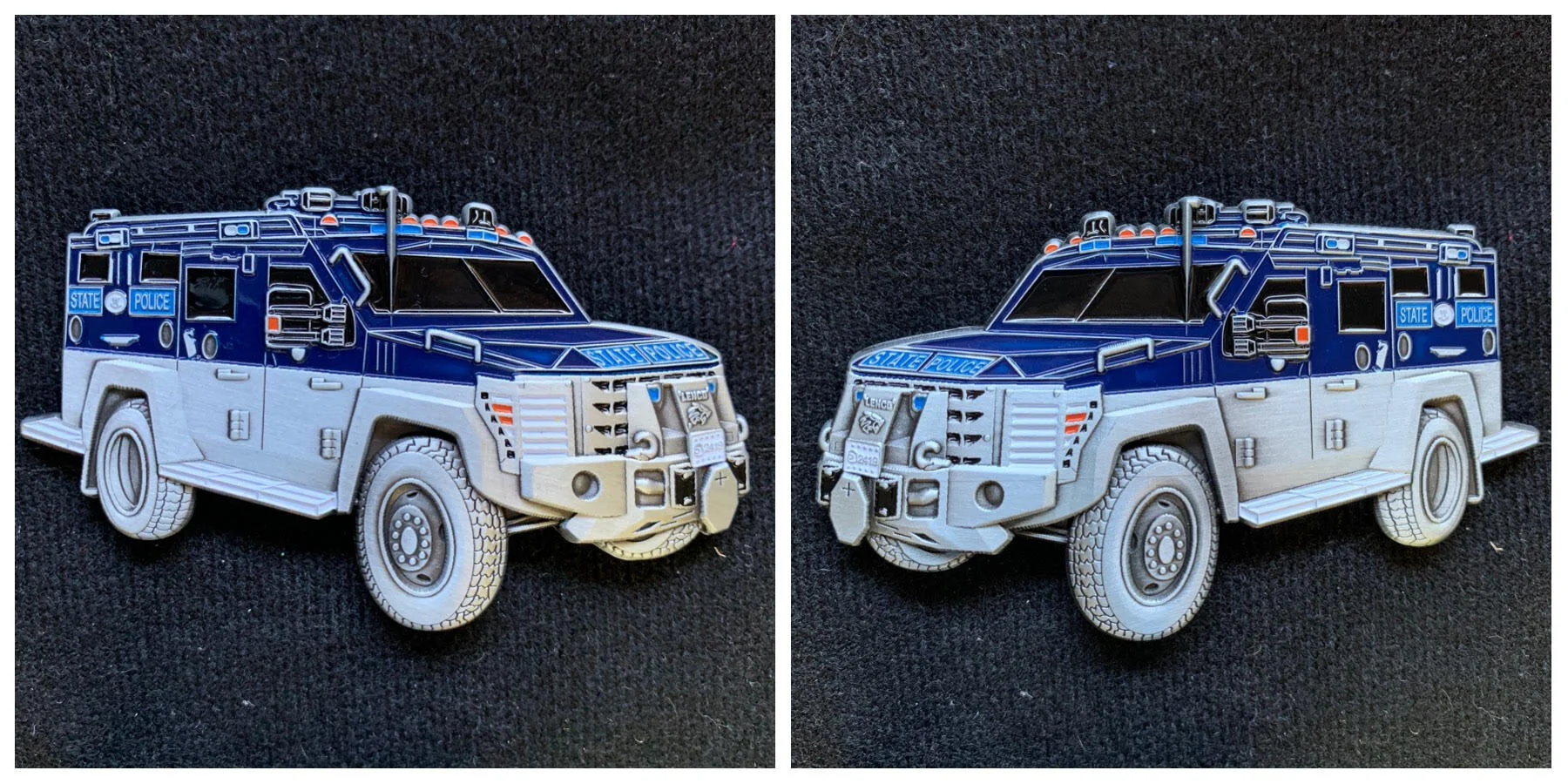 Virginia State Police Tactical Team BearCat (Challenge Coin)