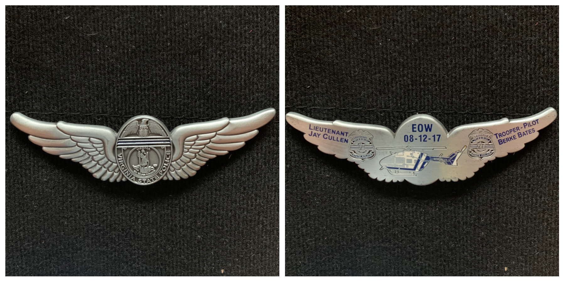 Virginia State Police Trooper Memorial (Challenge Coin)