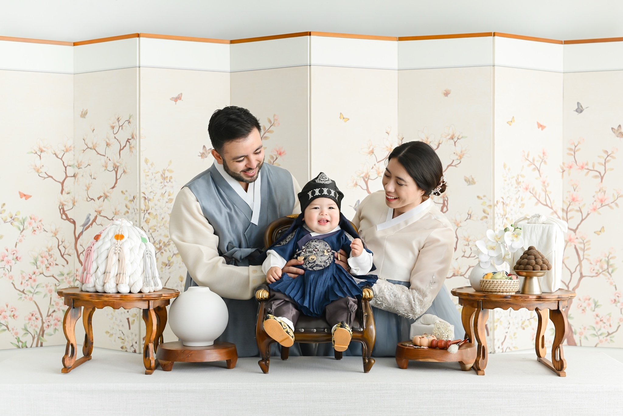 Alexander’s Dohl Photoshoot - a Korean First Birthday Tradition