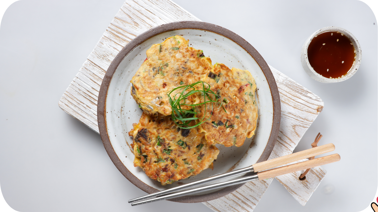 Spring Veggie Pajeon - Korean Savory Pancake Recipe