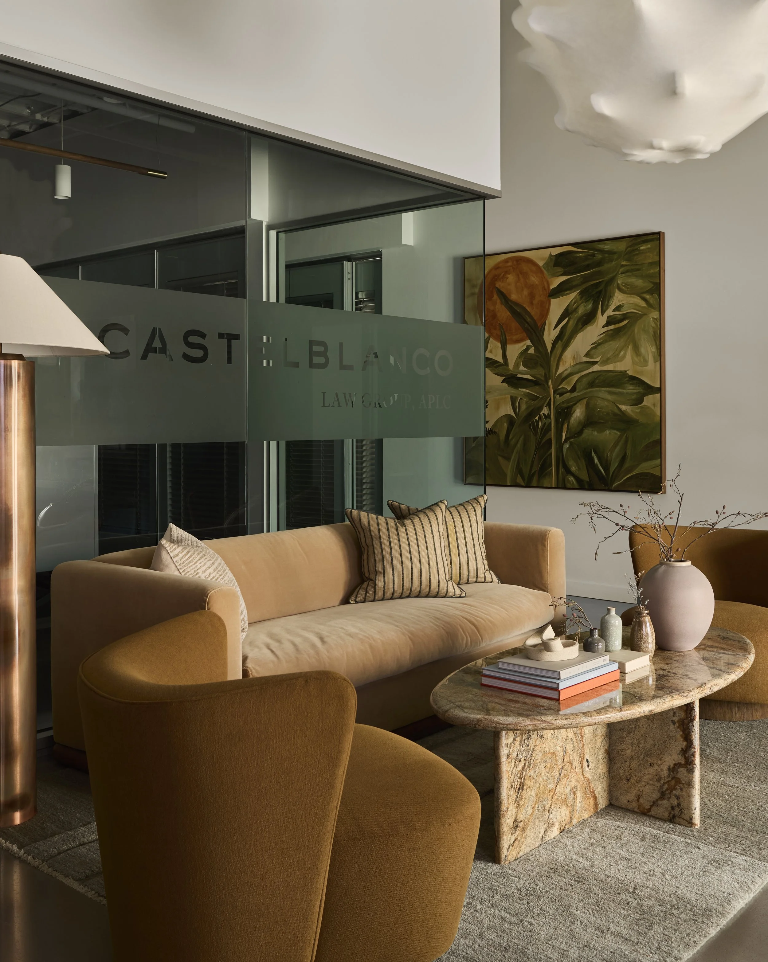 Law office located in Studio City. 

Photography by Tramp Studios