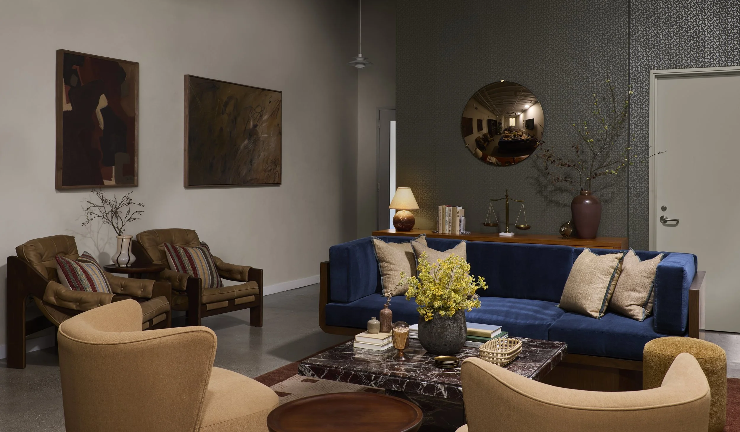 Law office located in Studio City. 

Photography by Tramp Studios