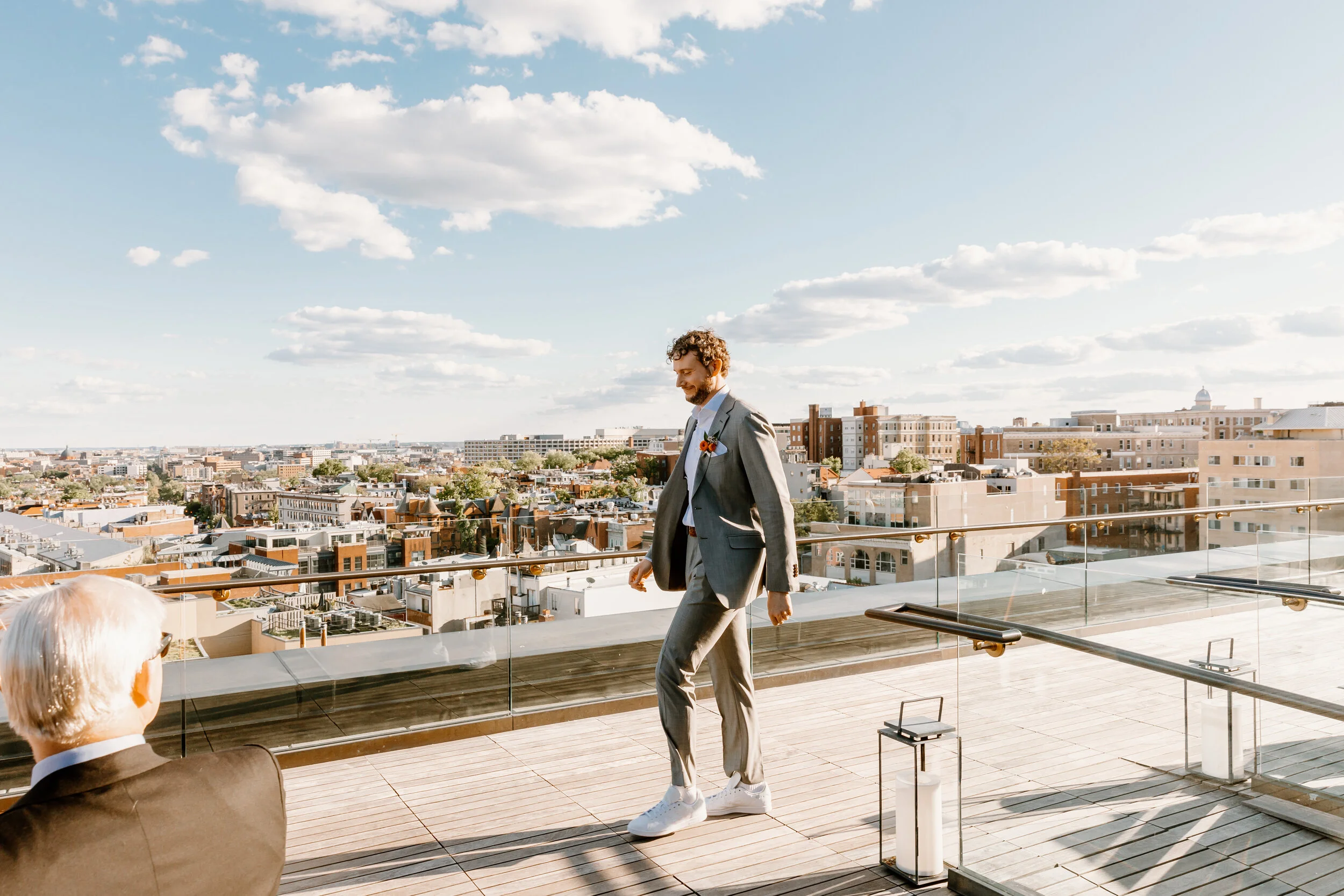 Washington DC_Wedding Planner_The LINE_Hotel_DC_Ceremony_Groom