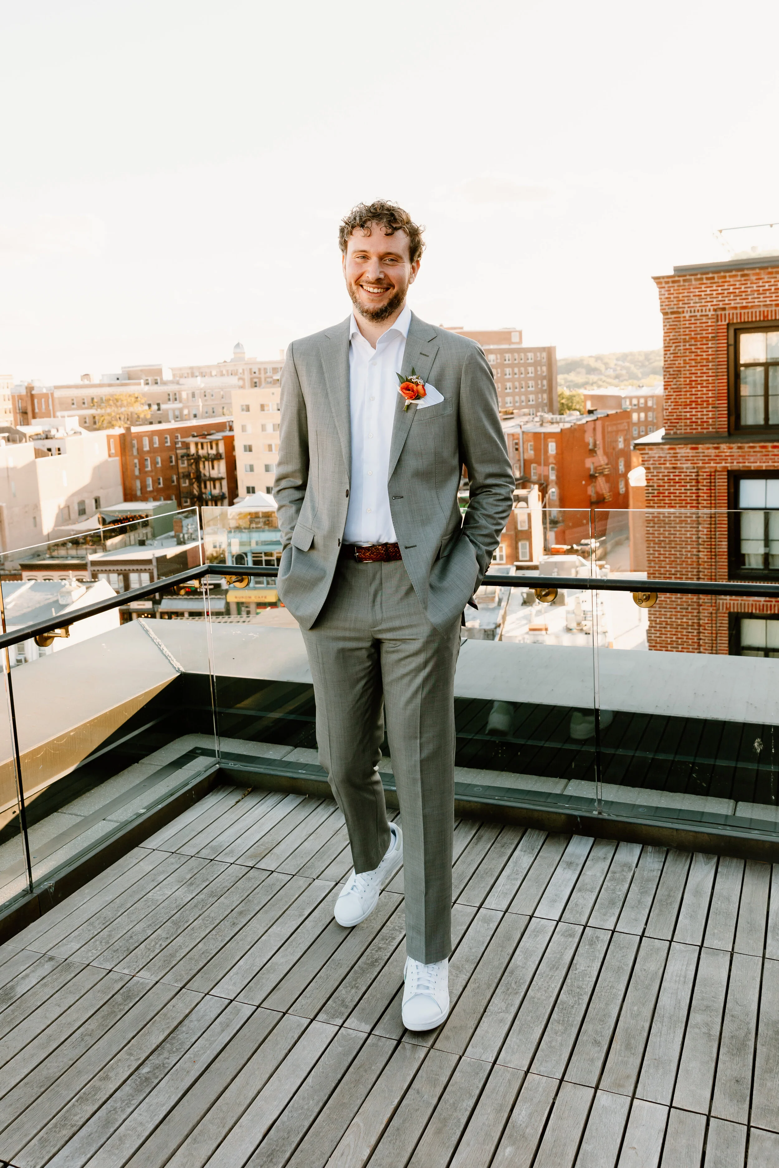 Washington DC_Wedding Planner_The LINE_Hotel_DC_Portrait_Groom