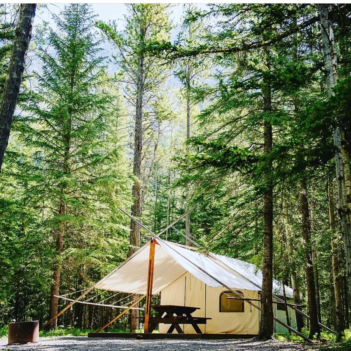 Traditional Canvas Outfitter Wall Tents