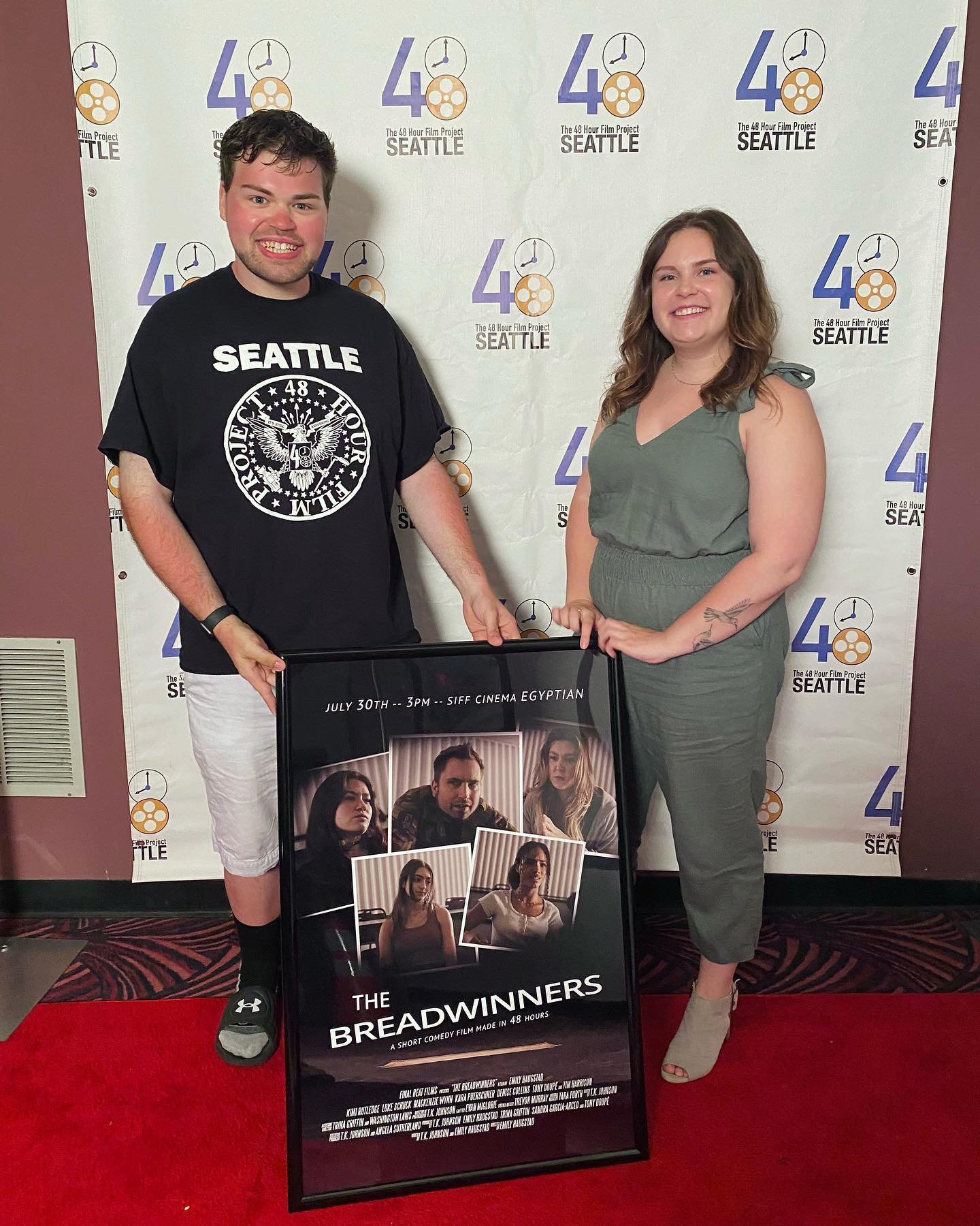 Although &lsquo;The Breadwinners&rsquo; didn&rsquo;t make it to the awards screening tonight, we&rsquo;re still proud to be part of the @seattle48hfp family and have a project we&rsquo;re proud of in the end. Stay tuned for some news coming shortly o
