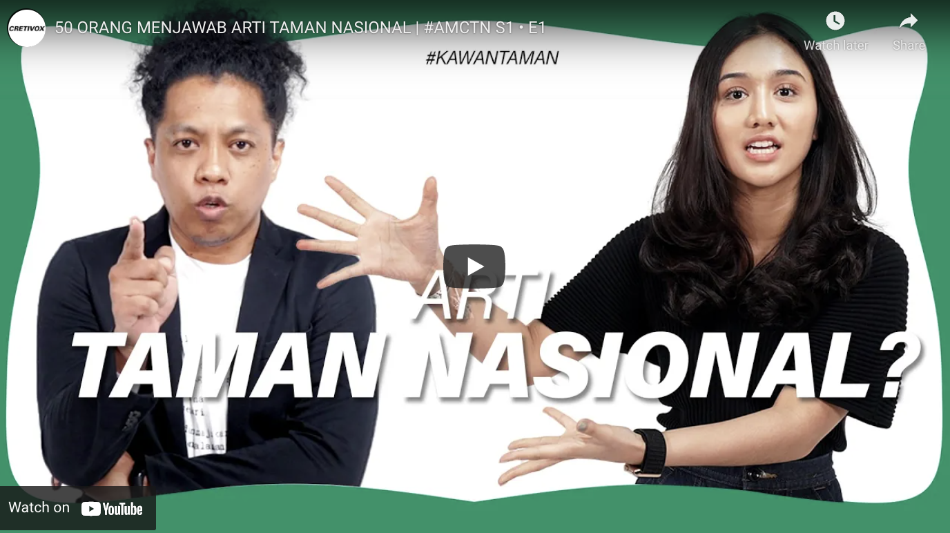 Vox-Pop Video Series: Youth and National Parks