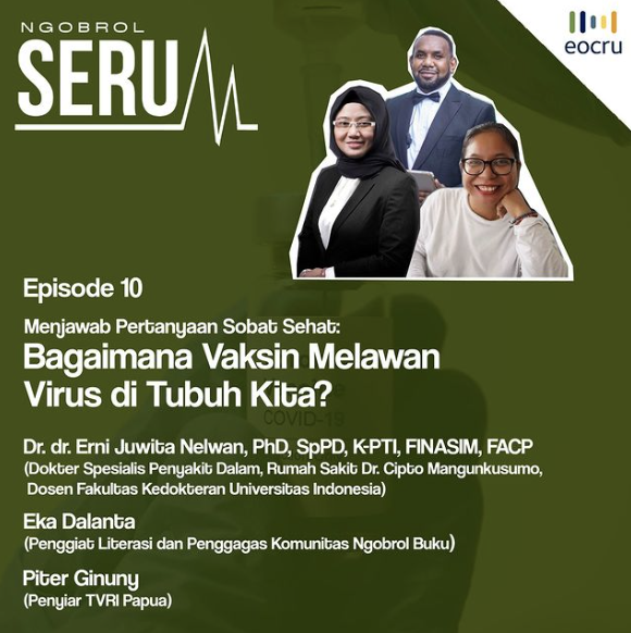 Instagram Live, YouTube, and Spotify Series: Sehat di Rural dan Urban