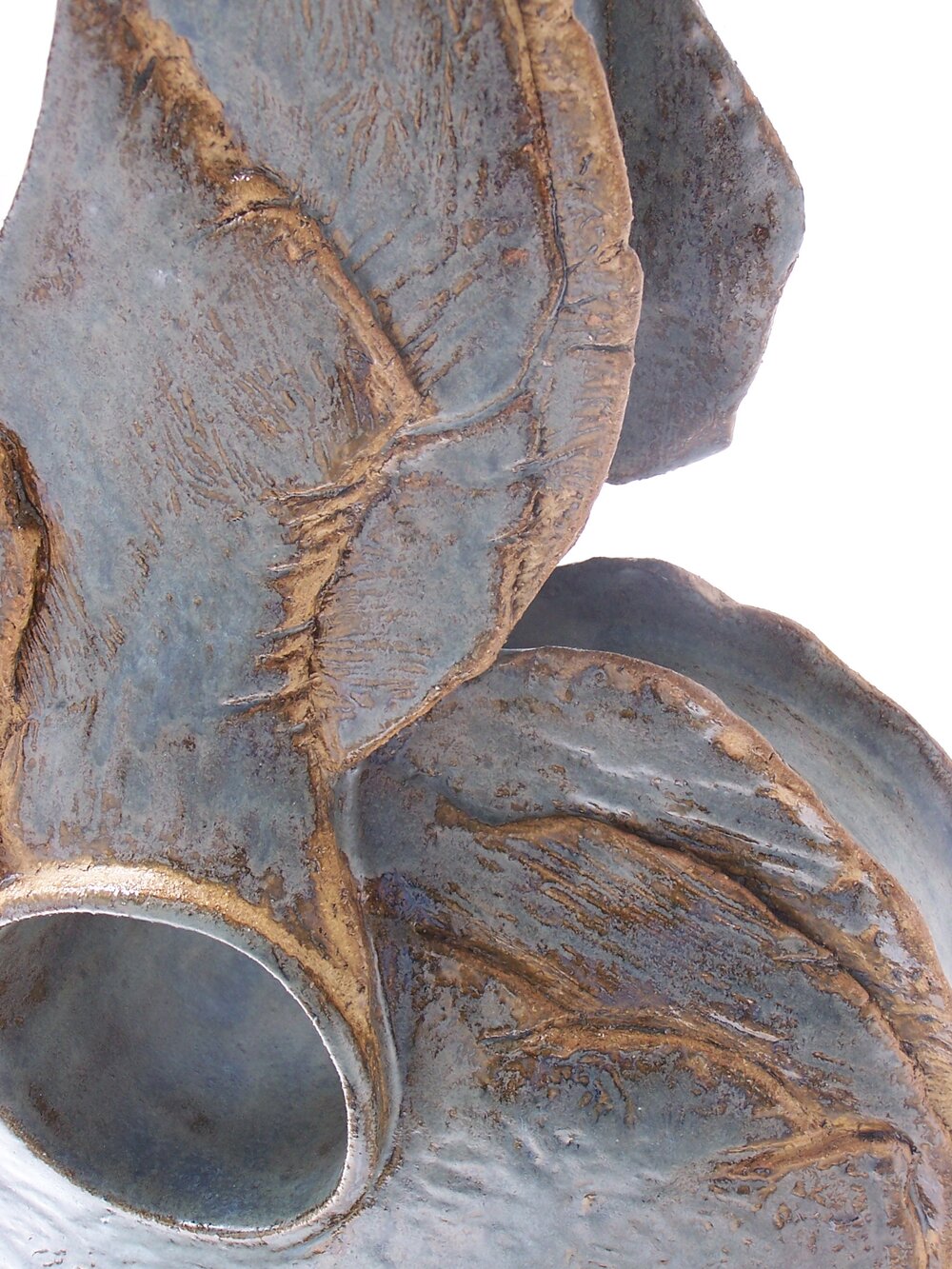 Angela Holmes - Item 1 - Natures Armour - Stoneware ceramic on slate - 54x37x13cms (3).JPG