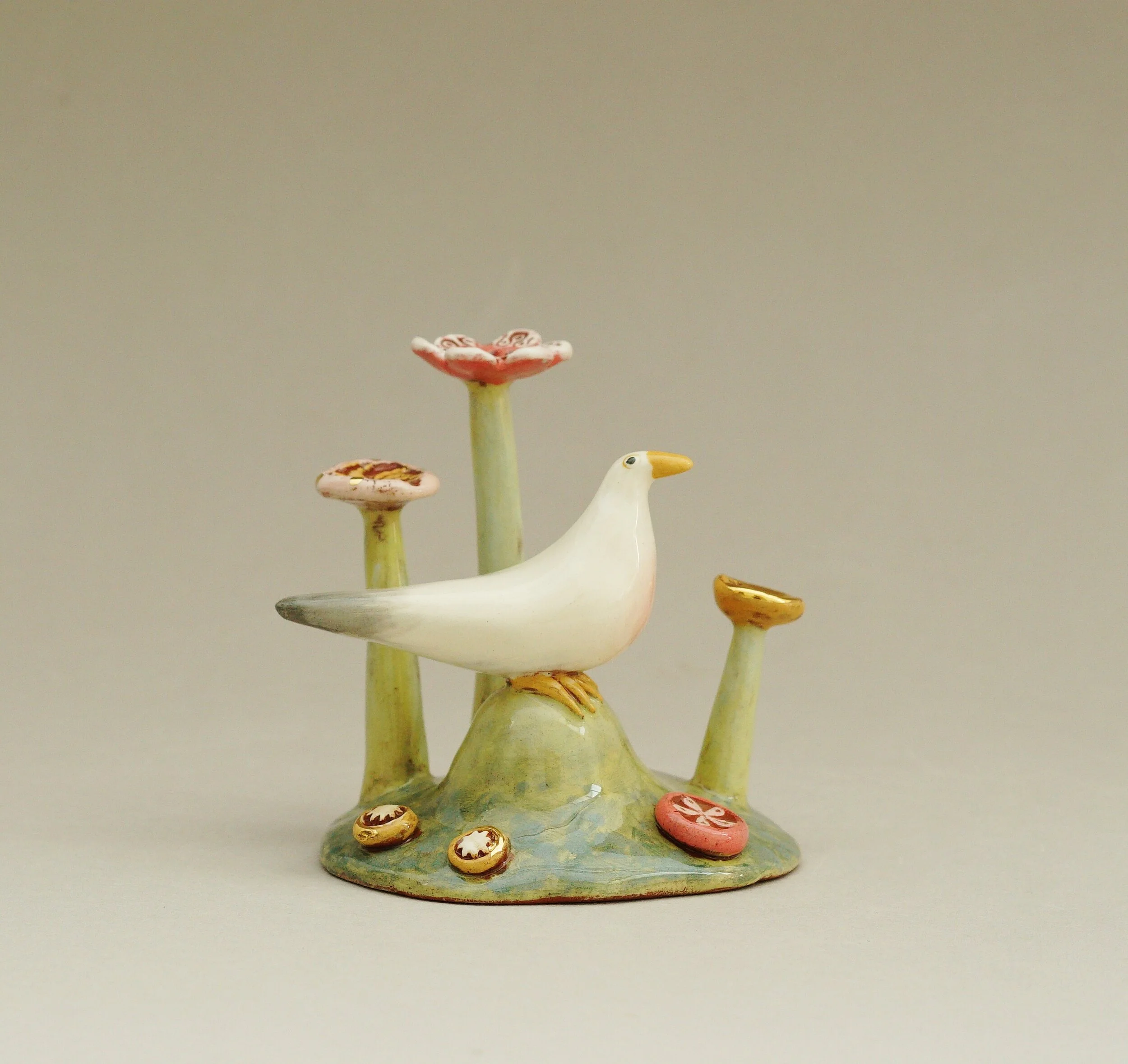 Jenny Southam - 3b - Bird on a Tussock.JPG