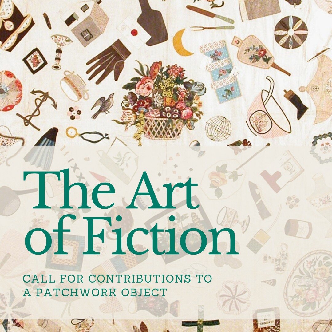 The Art of Fiction is calling for contributions to a patchwork object!

You are invited to contribute to a collaboratively made work of art that explores stories about women&rsquo;s creative identities. Participants from around the world will send pa
