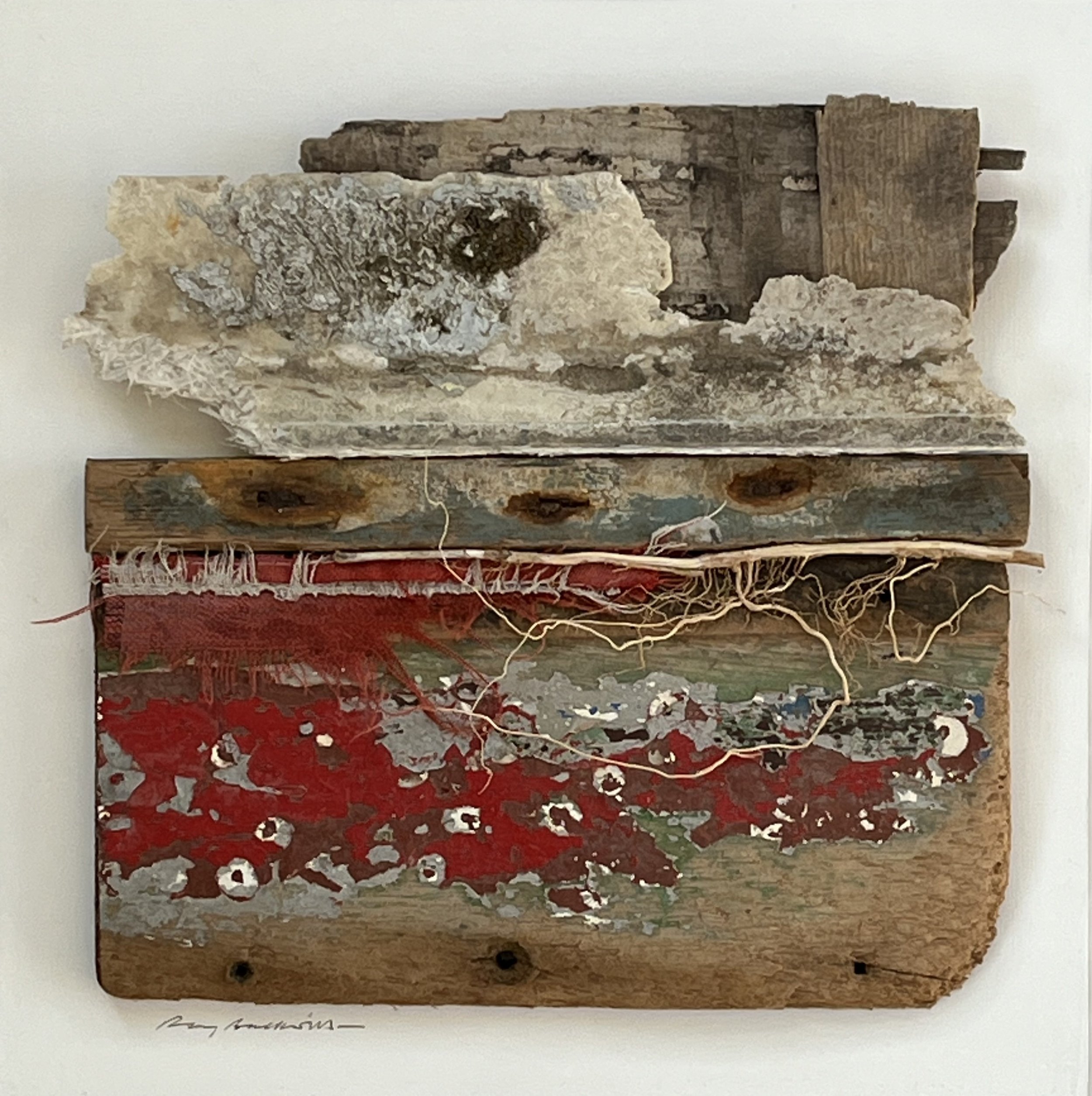 'Where the Sun Gilds the Distant Hills'. Mixed Media Assemblage. Ray Balkwill, SWAc.jpg