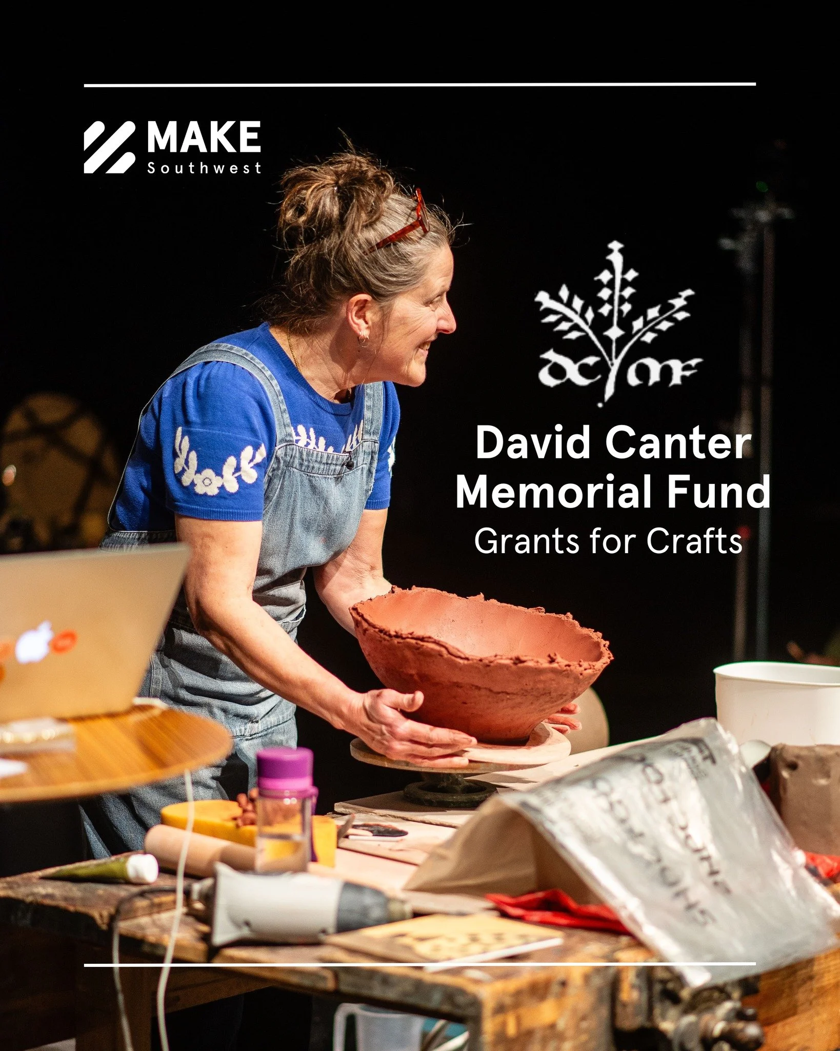Applications for the David Canter Memorial Fund: Grants for Crafts are open!

The David Canter Memorial Fund offers awards to give financial assistance to those working in craft. The fund is open to those who have finished their formal training and a