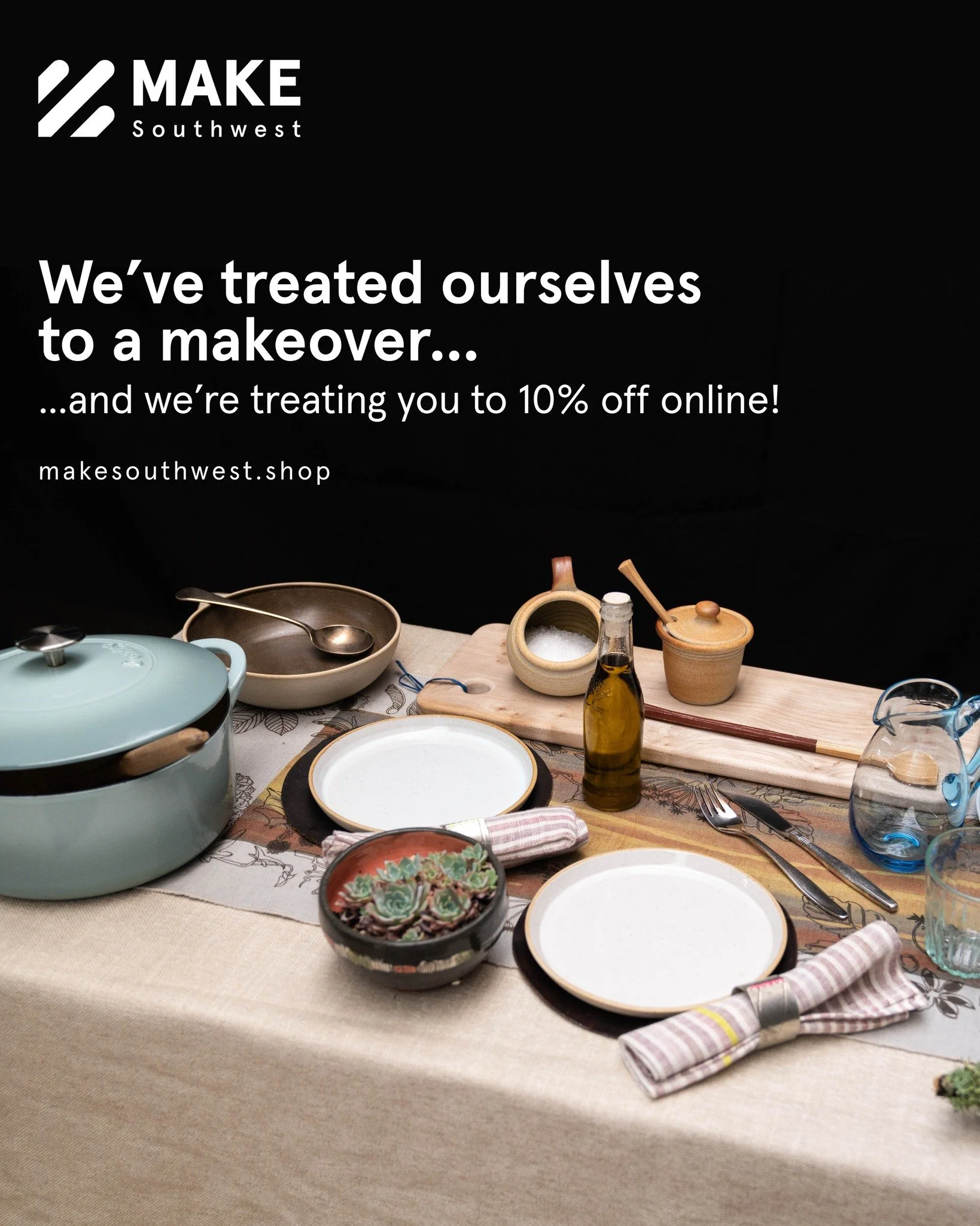 Our Online Shop has a new look!

We have given our digital Retail Gallery a much needed revamp, with lots of handy new categories to help you find whatever it is you're looking for within the realm of beautiful handmade crafts.

To celebrate the rela