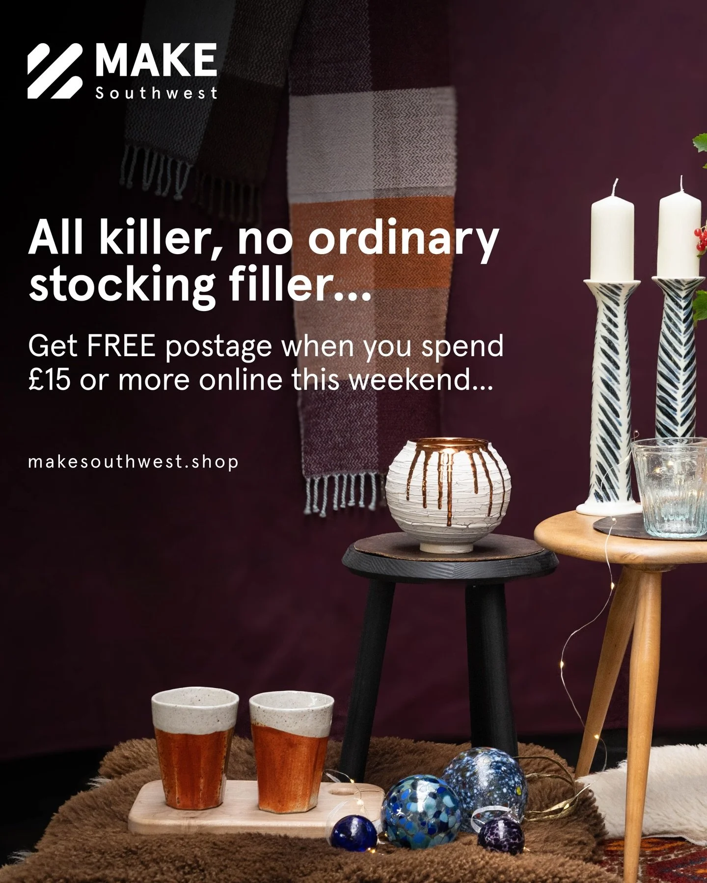 Get FREE postage this weekend when you spend &pound;15 or more on our online shop!

Plus, you can now use Shop Pay to pay in three monthly interest-free payments on purchases over &pound;50!

No checkout code needed, simply shop this weekend for free