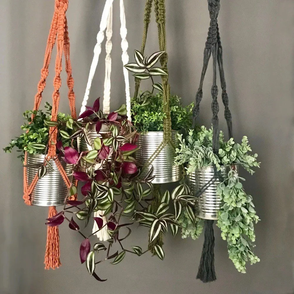 Make a Macrame Plant Holder