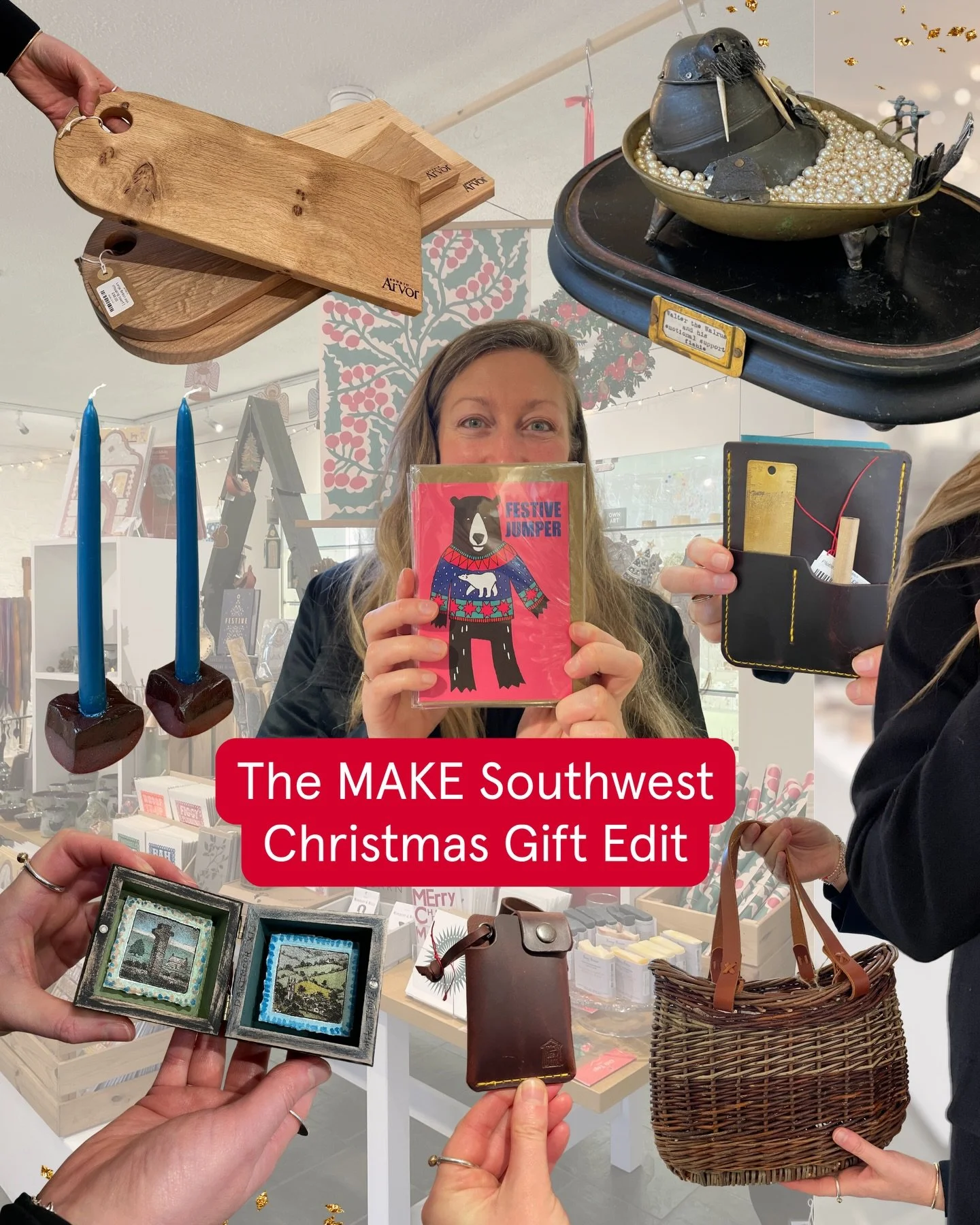 Retail Gallery Manager and taste maker Sonia has chosen a few pieces of our Maker Members&rsquo; work for your Christmas gifting inspiration!

There is so much to fall in love with at MAKE Southwest this Christmas, with one-of-a-kind and small batch 