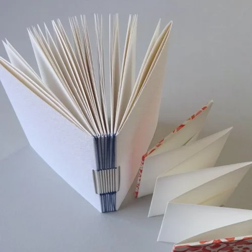 Buttonhole Binding and a Pocket-Fold Accordion Book