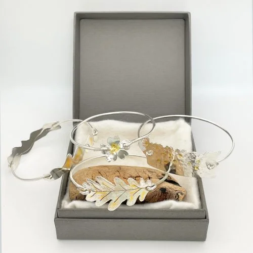 Create a Dartmoor Landscape Inspired Silver Bangle