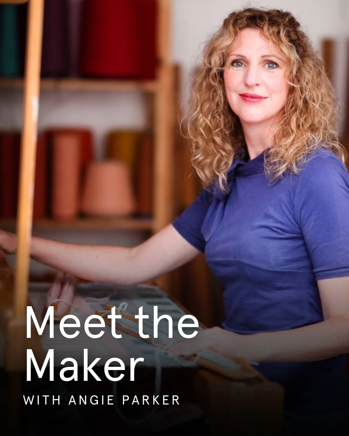 MAKE Southwest Maker Member Angie Parker (@angieparkertextiles) will be demonstrating some weaving on a tabletop loom, and will be here to answer any questions about her new book: Krokbragd &ndash; Contemporary Weaving With Colour!

🗓️ Saturday 7th 
