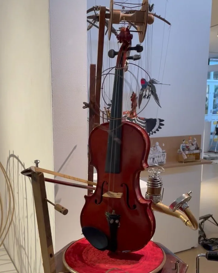 KINETIC exhibitor Michael Hartley (@mikeartworkuk) is a multidisciplinary artist from the North East of England whose practice spans drawing, painting, sculpture, music, engineering, design, and performance.

His work is driven by the belief that dif