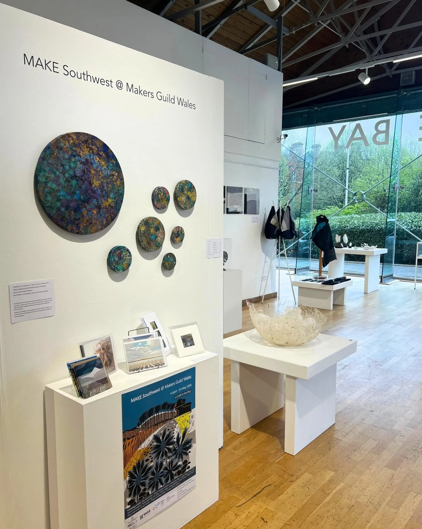 We are delighted that Makers Guild Wales/Urdd Gwneuthurwyr Cymru (@makerswales) is presenting sixteen of our Maker Members in a reciprocal exhibition at Craft in the Bay/Crefft yn y Bae in Cardiff. 

The Makers Guild began back in 1984, around a kitc