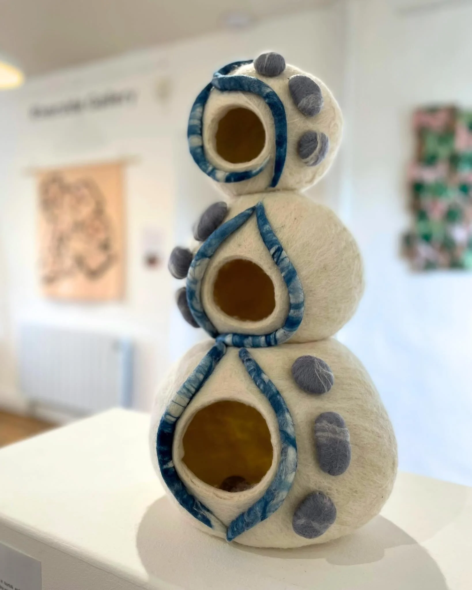 &lsquo;Remnants&rsquo;, an exhibition of work by Second Year BA (Hons) Textile Design students at Arts University Plymouth (@aup_textiledesign), continues in our new Riverside Gallery until 20 June.

The exhibition presents a body of textile works de