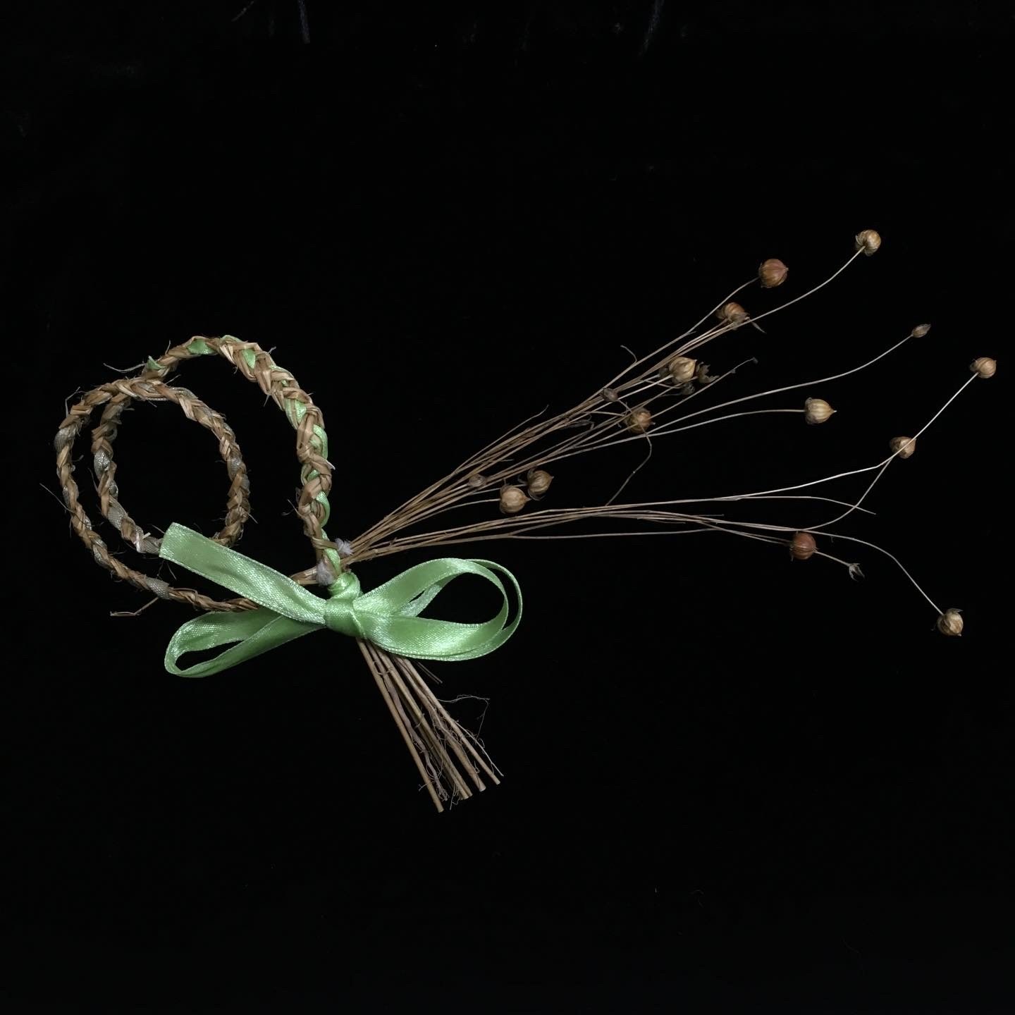 Make a Flax Corn Dolly