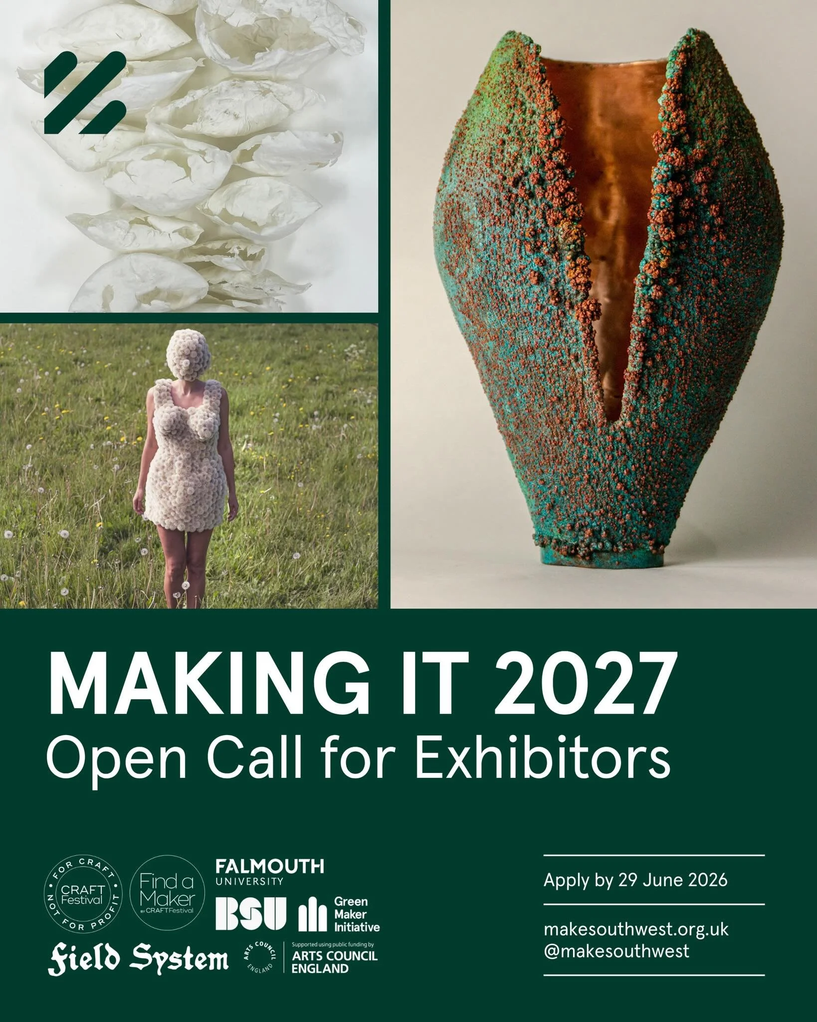 MAKING IT 2027: Open Call for Exhibitors

MAKING IT is a biennial exhibition celebrating emerging artists, makers, and designers from across the Southwest. Hosted in the Jubilee Gallery at MAKE Southwest from 16 January &ndash; 17 April 2027, the exh