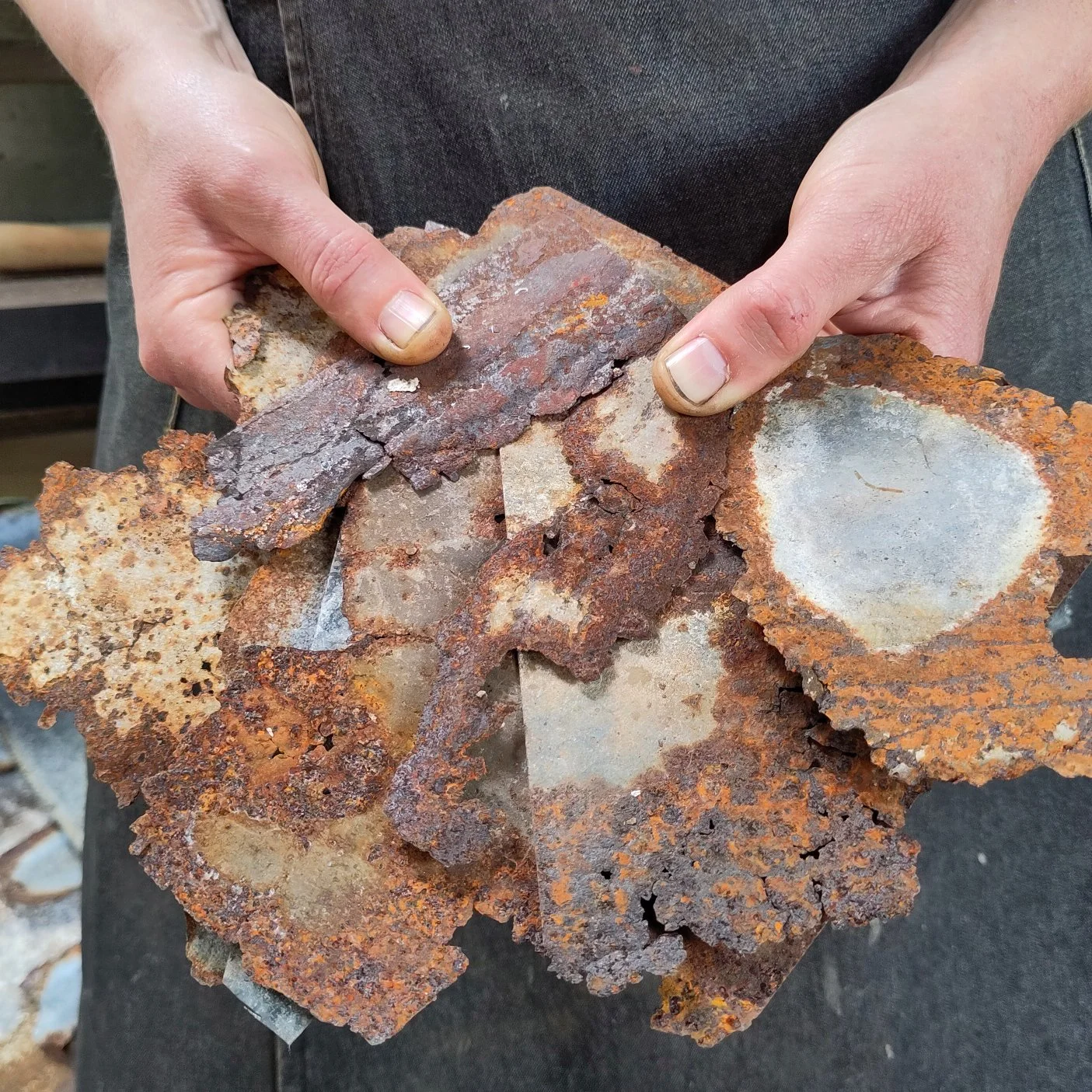 Lisa Wisdom metal fragments.jpg