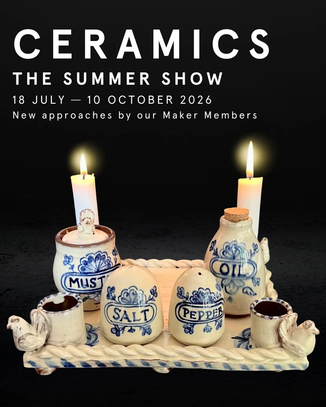 As The Summer Show continues in our Jubilee Gallery, get to know two more of our Maker Member ceramicists: Rosemary Jacks (@RosemaryJacks) and RAMP (@RAMPCeramics).

The Summer Show is an opportunity for our Full Maker Members to innovate within thei