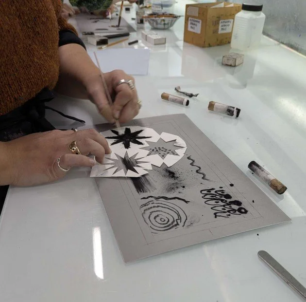 An Introduction to Plate Lithography Printmaking 