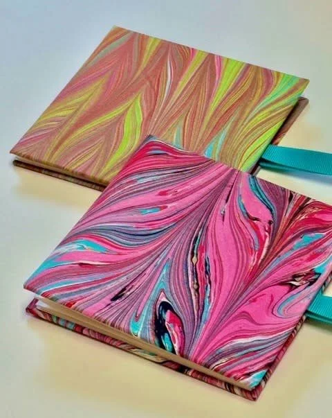 Introduction to Marbling &amp; Simple Bookbindng
