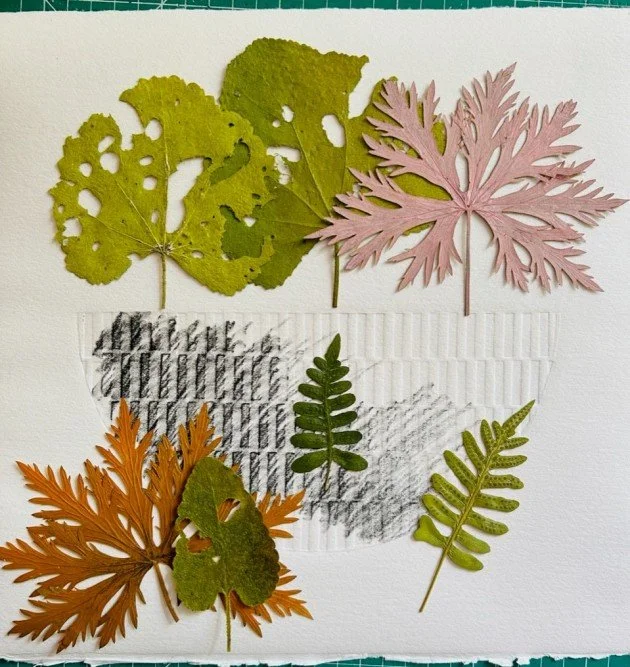 Nature Inspired Monoprint
