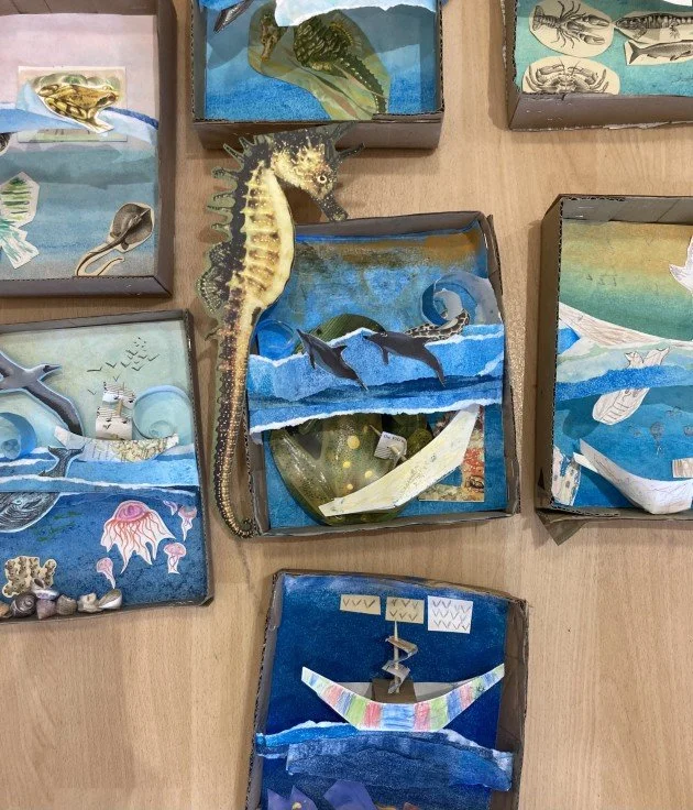 Make a Diorama - ‘Above &amp; Below the Ocean’