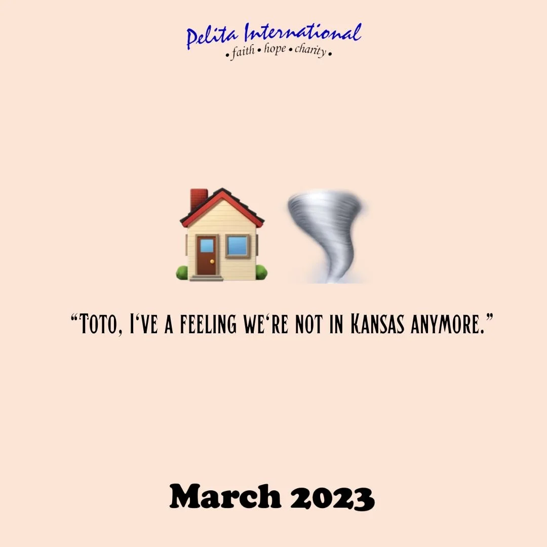 "I've a feeling we're not in Kansas anymore..."