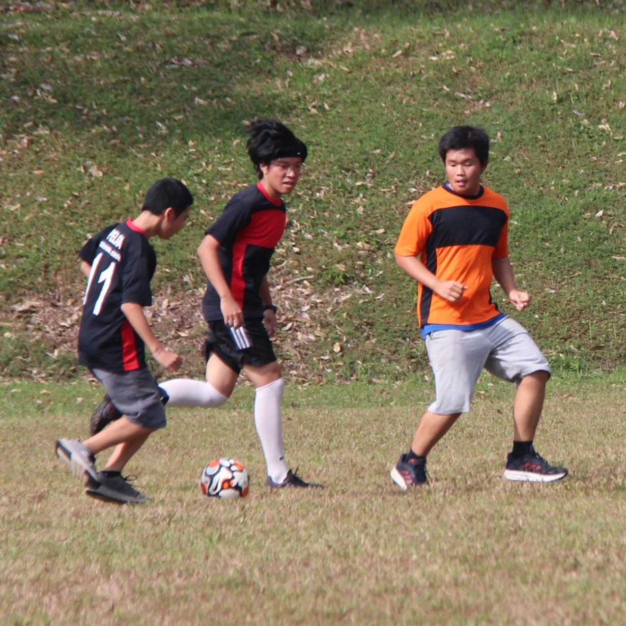 Intra-school football friendly!⚽