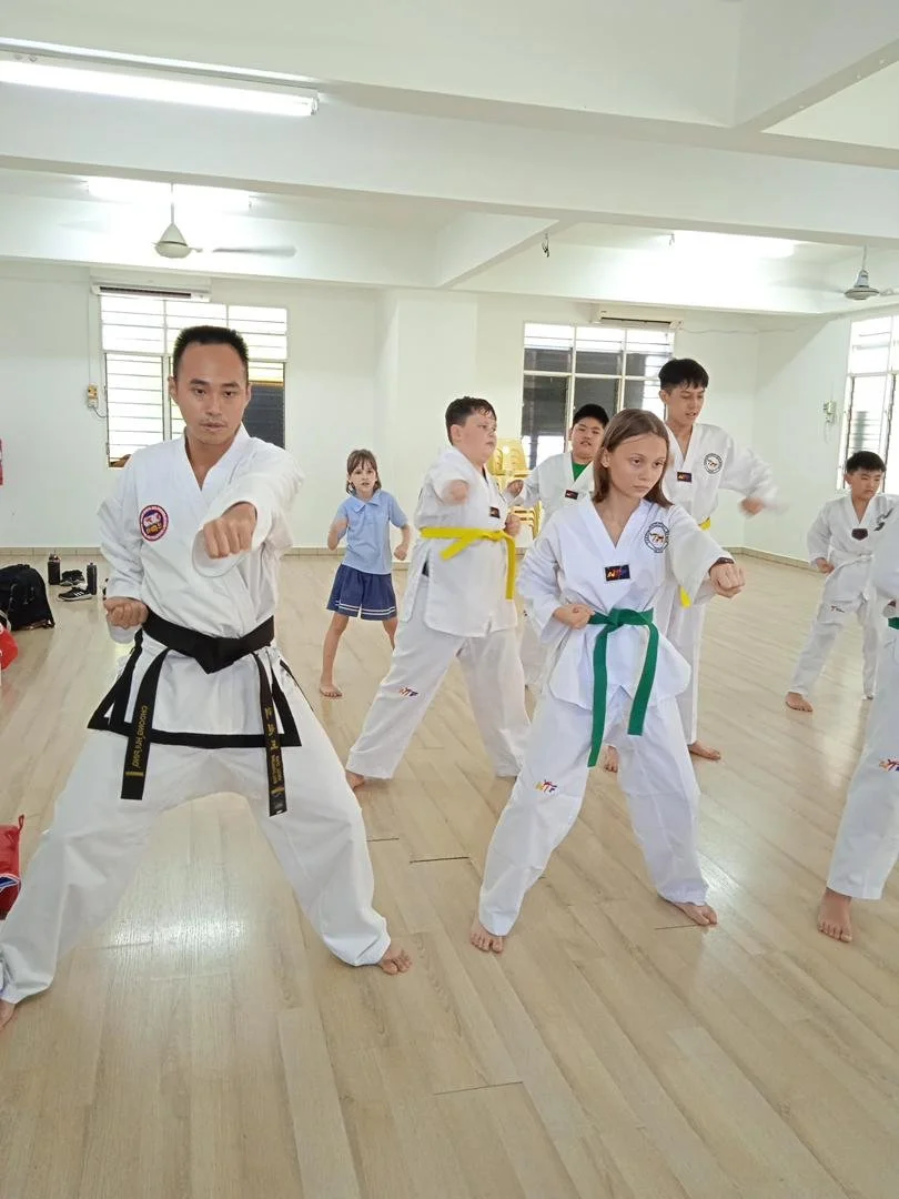 Taekwondo class! 🥋