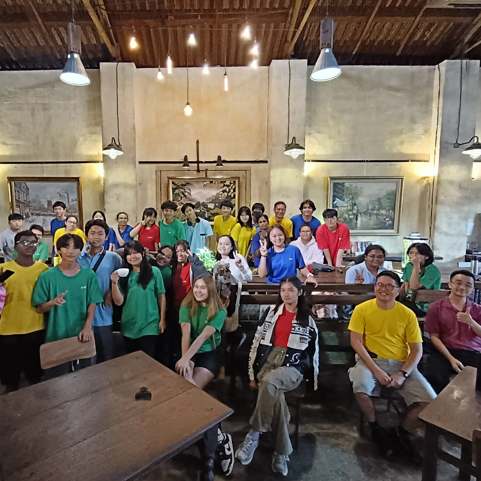 Field trip with Key Stage 4!☕