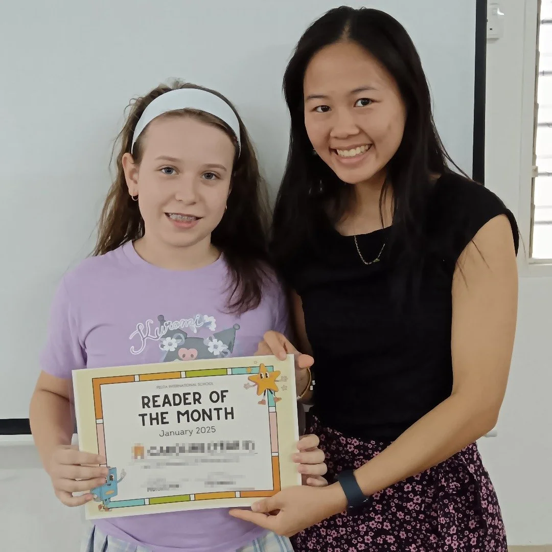 Awards during assembly!