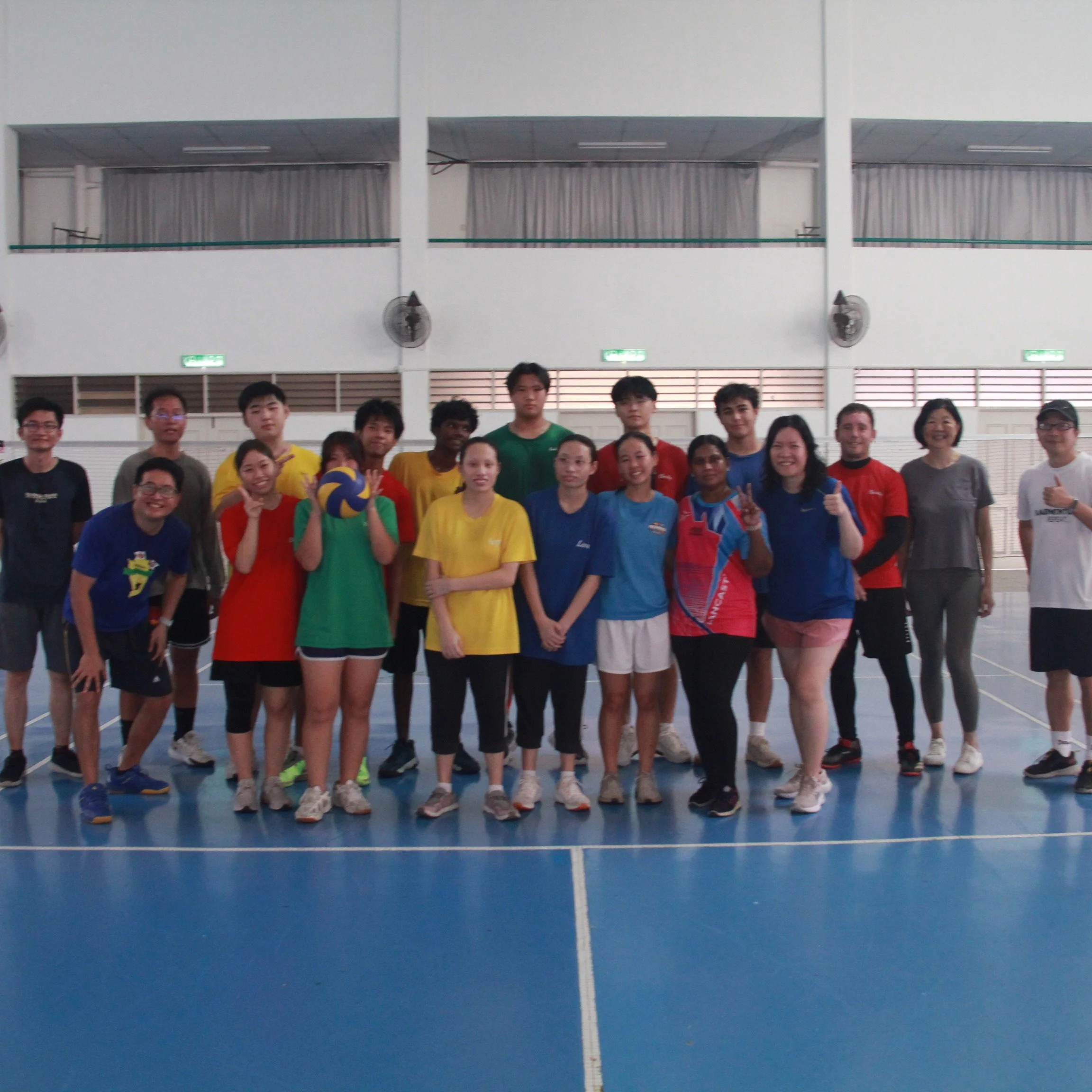 Staff-Student Captain Ball!🏐