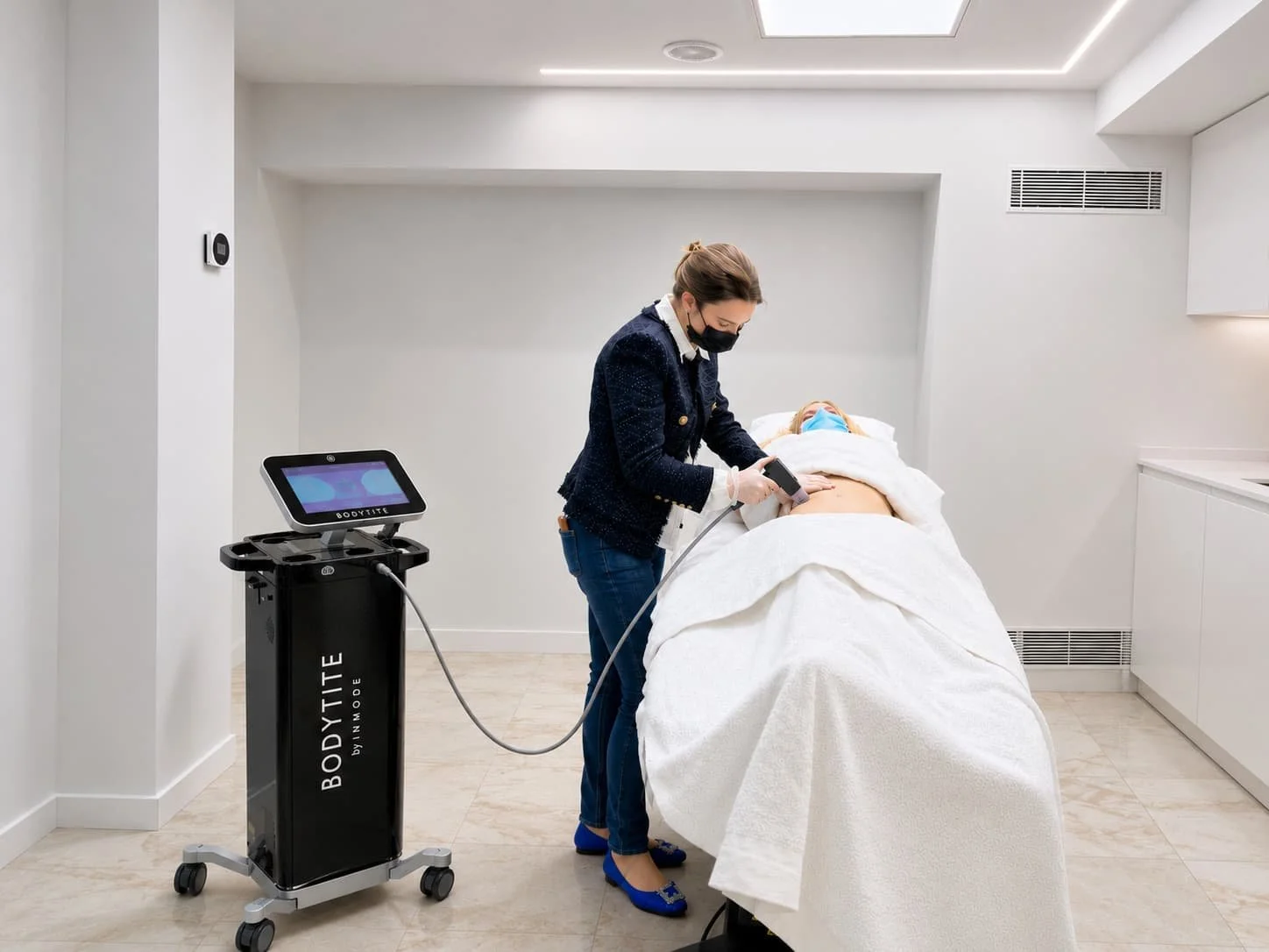 Morpheus para piel arrugada del abdomen y pérdida de firmeza cutánea