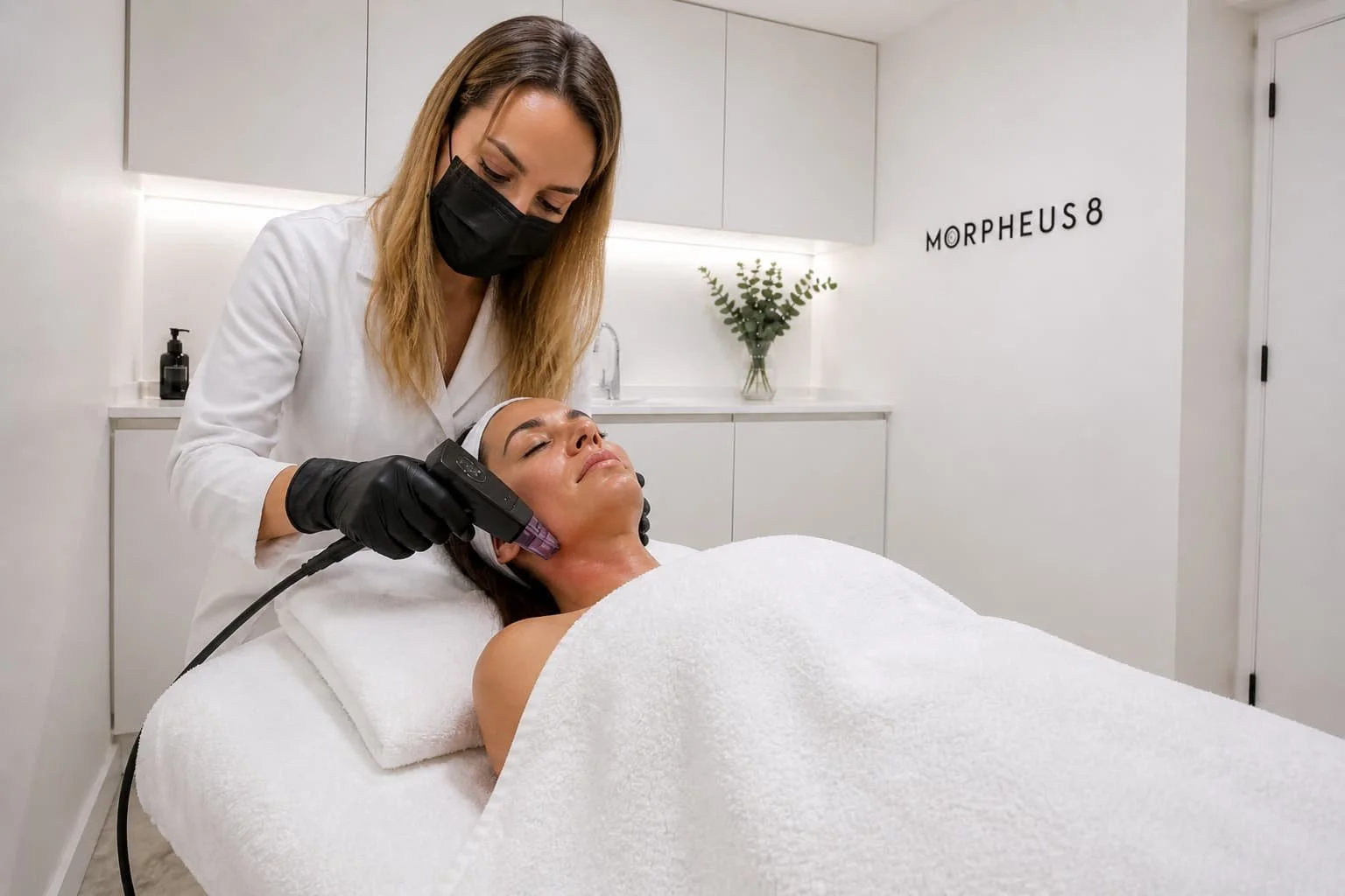 Morpheus para cuello y papada en Barcelona en Dsculpt Clinic